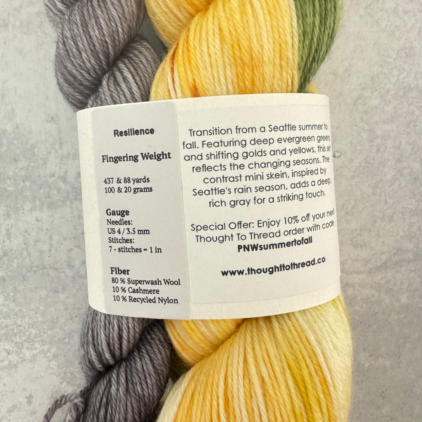 Thought to Thread "Resilience" | Destash