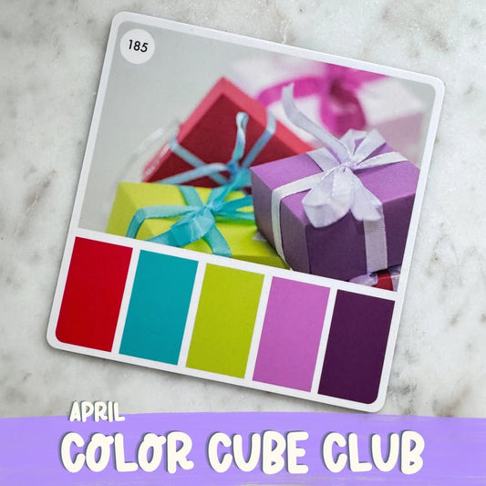 Color Cube Yarn Club | April 2024