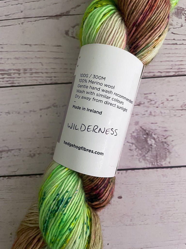 Hedgehog Fibers Sporty Singles "Wilderness" | Destash