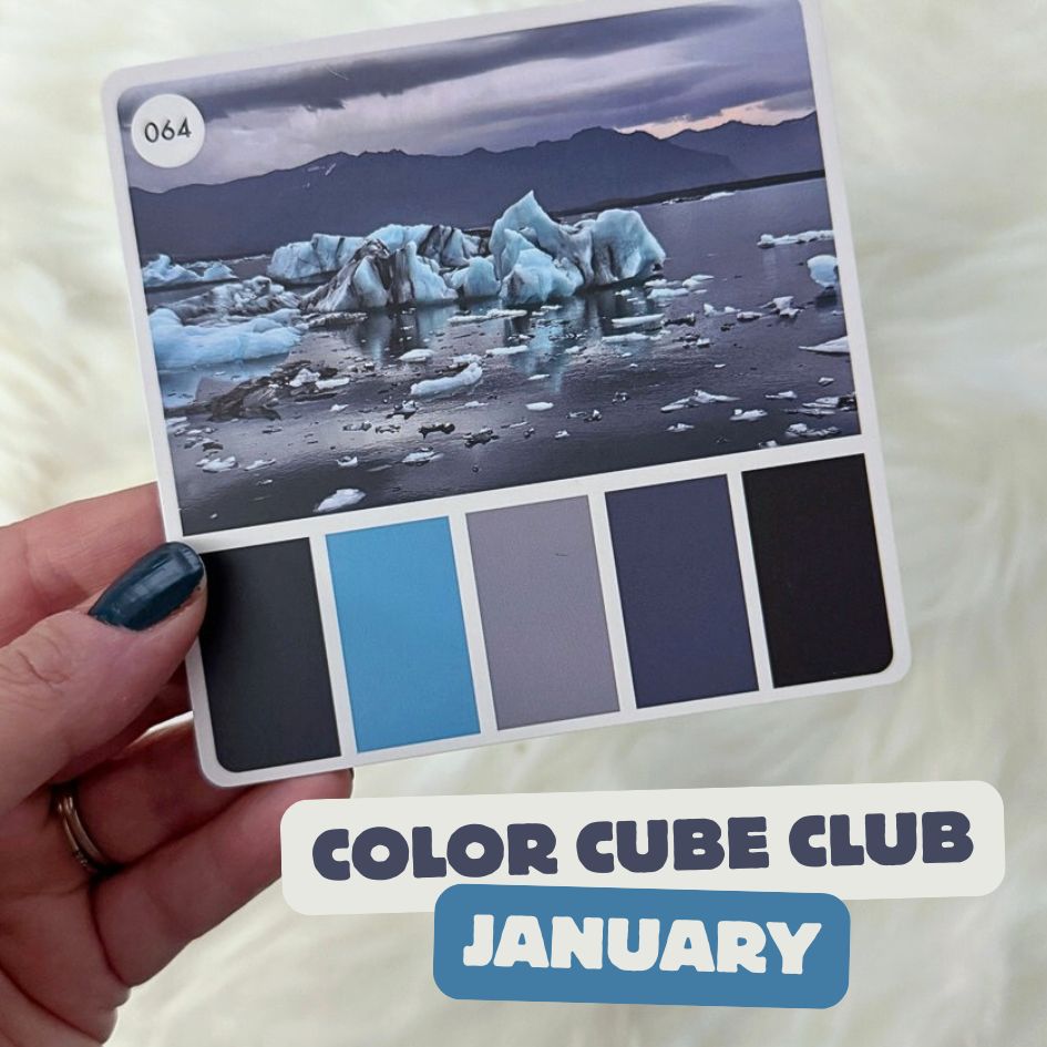 Color Cube Yarn Club | January 2025