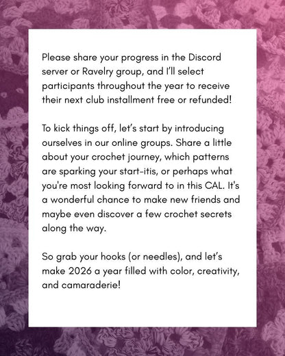 Color Cube Yarn Club 2026 | Monthly