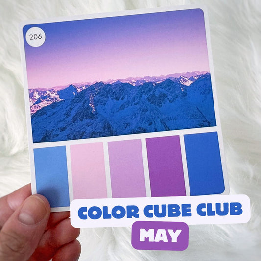 Color Cube Yarn Club 2025 | Monthly