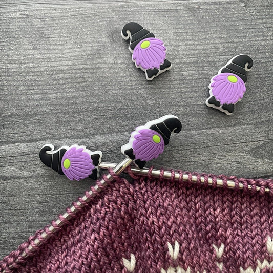 Spooky Gnome Needle Stoppers - Lofty Loops Yarns