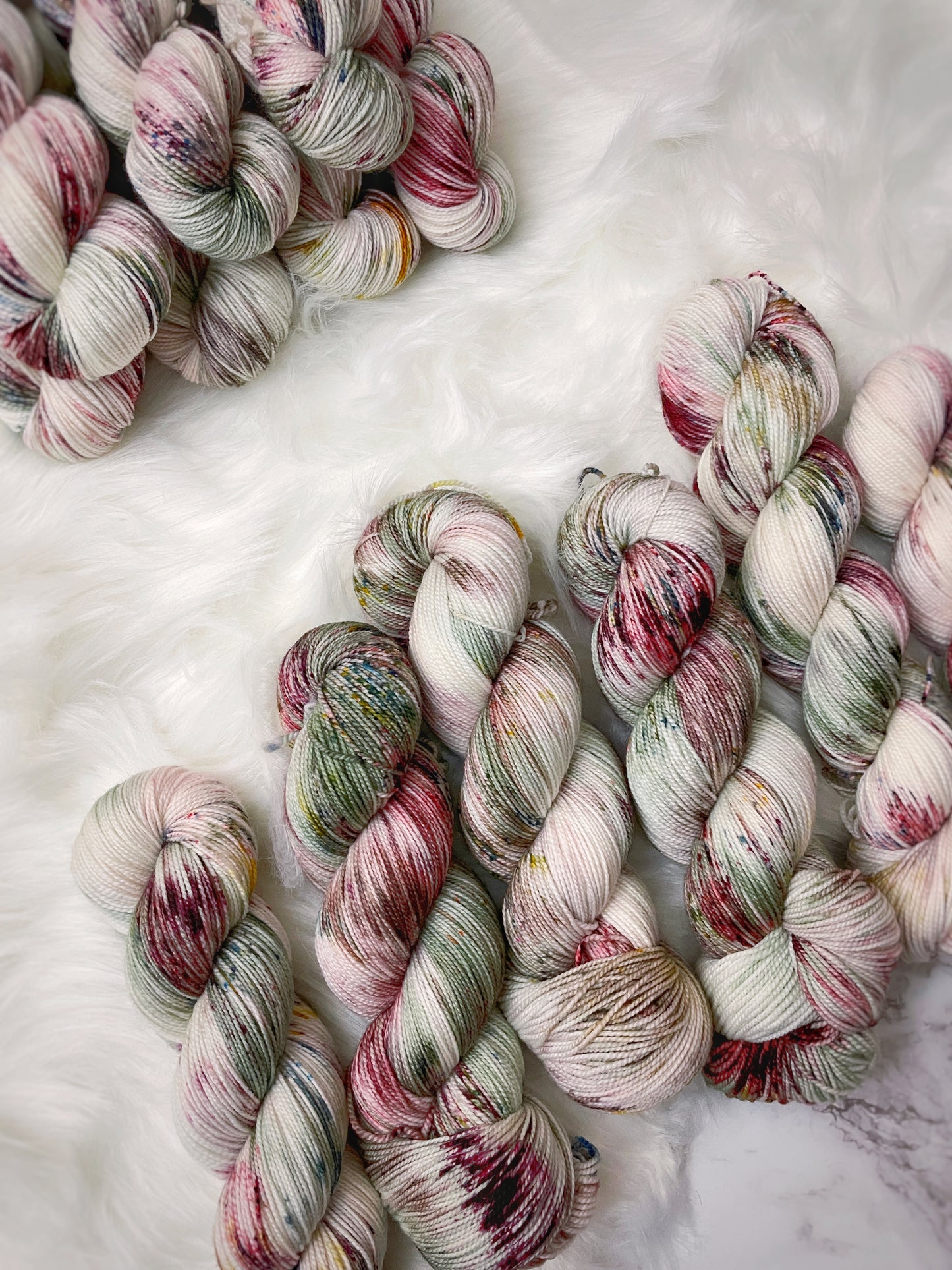 Frosted Rose | 2022 Advent Skein | PREORDER